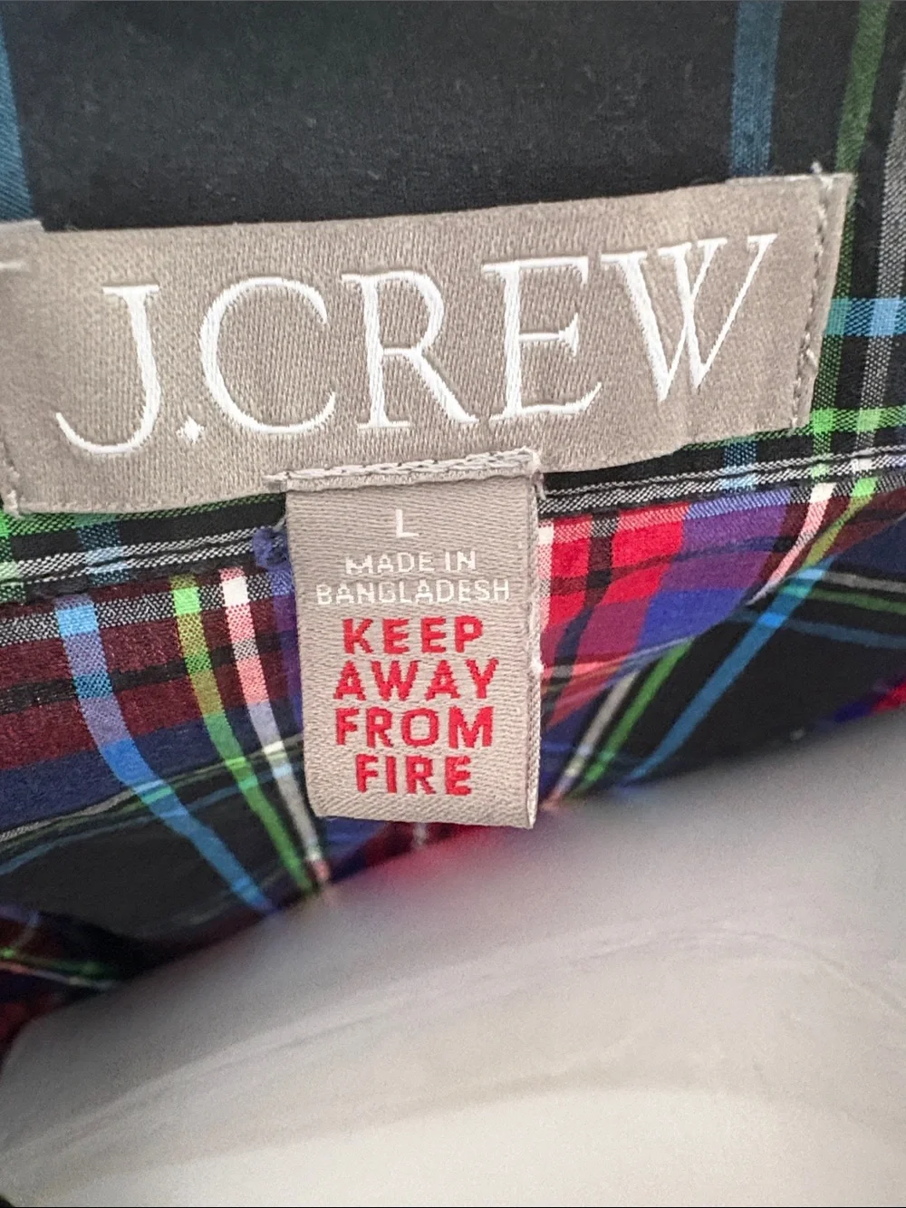 J. Crew crisp cotton